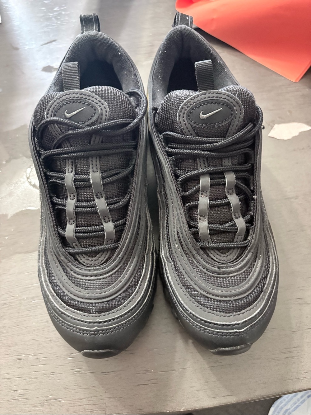 Nike women Black Low-Top Running Sneakers